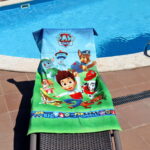 Prosop de Plaja pentru Copii, Bumbac 100%, 150x80cm, Paw Patrol 2 - imagine 2