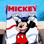 Prosop de Plaja pentru Copii, Bumbac 100%, 140x70cm, Mickey Color1