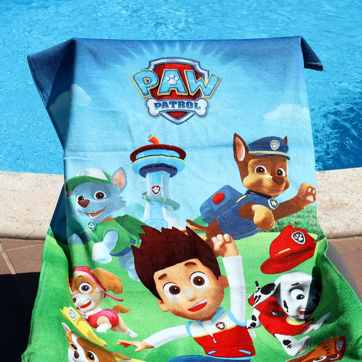 p062_prosop_de_plaja_copii_bumbac_150x80_paw_patrol_2 Prosop de Plaja pentru Copii, Bumbac 100%, 150x80cm, Paw Patrol 2 - imagine 1